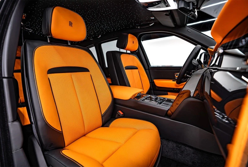 Rolls-Royce Cullinan BLACK BADGE/FACELIFT/SHOOTING STAR/BESPOKE/, снимка 14 - Автомобили и джипове - 52826512
