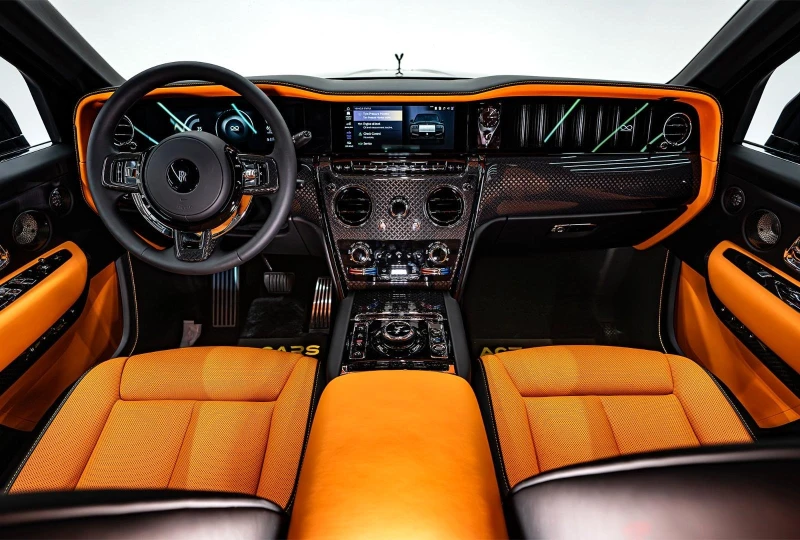 Rolls-Royce Cullinan BLACK BADGE/FACELIFT/SHOOTING STAR/BESPOKE/, снимка 8 - Автомобили и джипове - 52826512