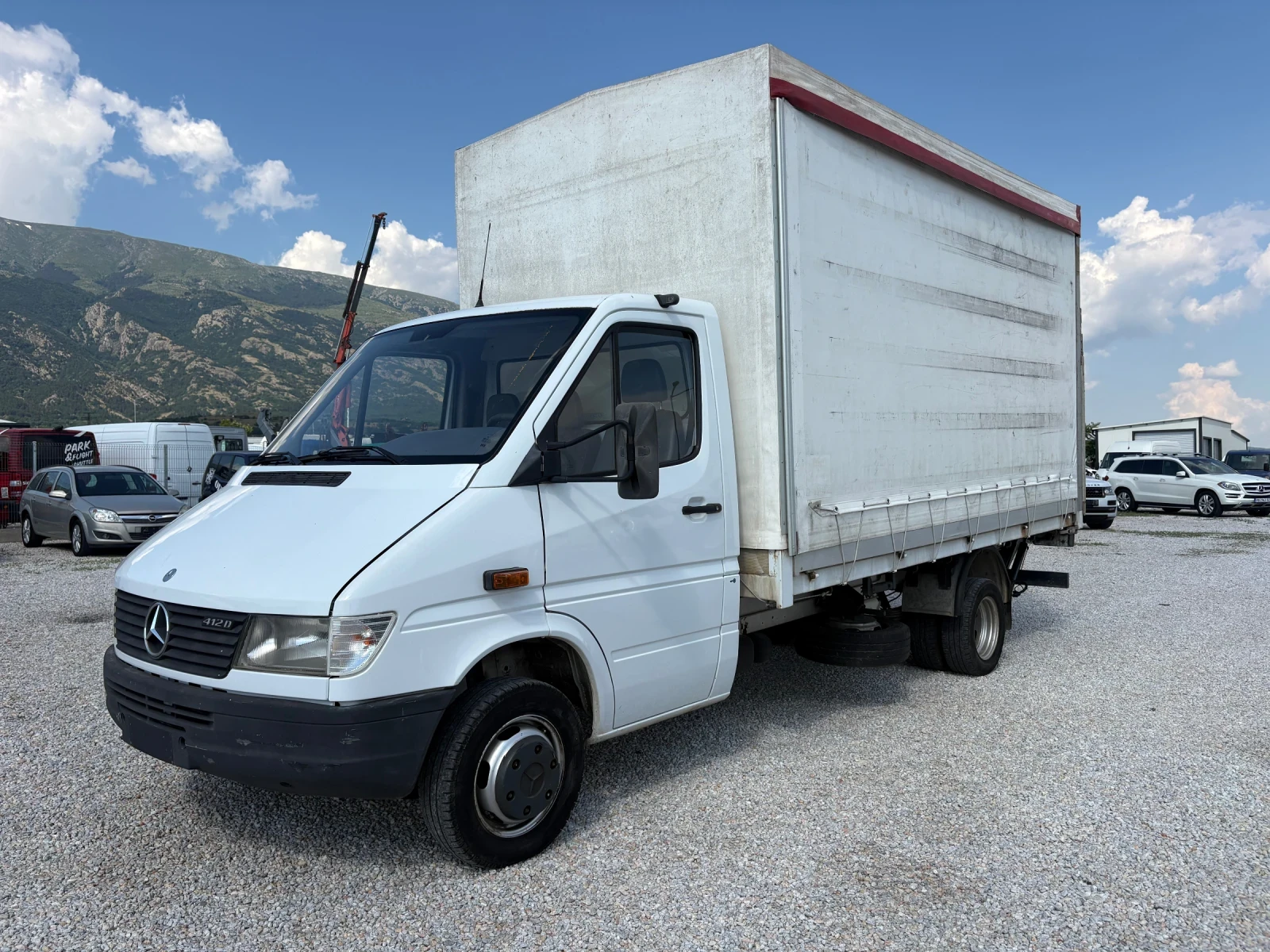 Mercedes-Benz Sprinter 412 D падащ борд, снимка 3 - Бусове и автобуси - 55062017