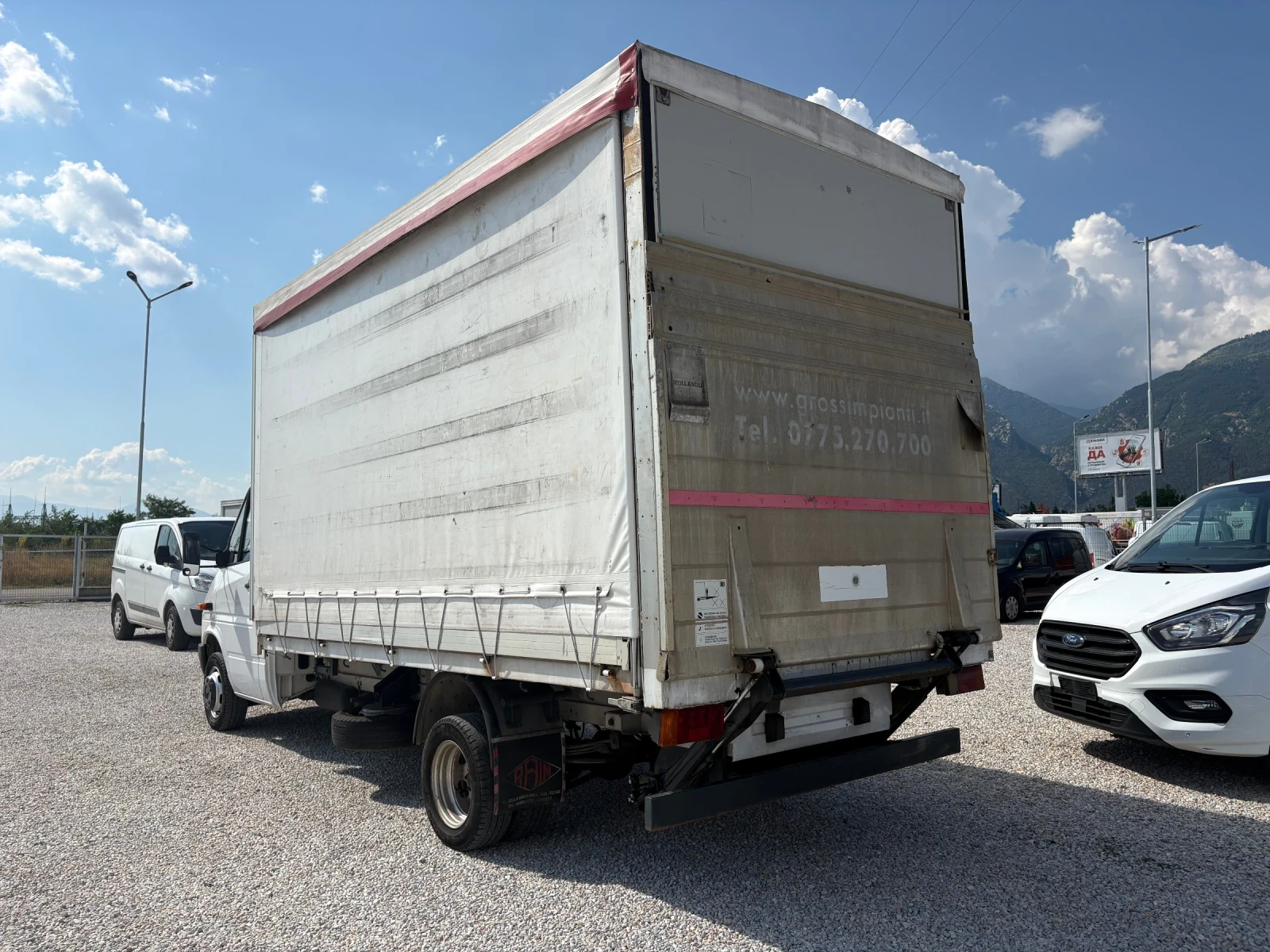 Mercedes-Benz Sprinter 412 D падащ борд, снимка 5 - Бусове и автобуси - 55062017