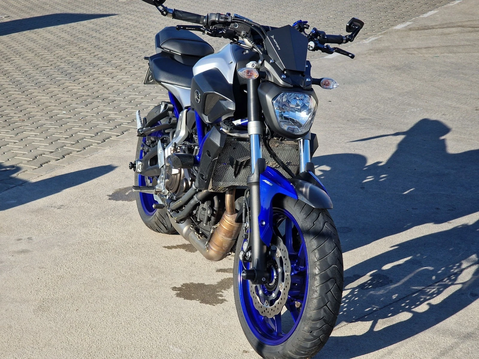 Yamaha Mt-07 Akrapovic titanium  - изображение 4