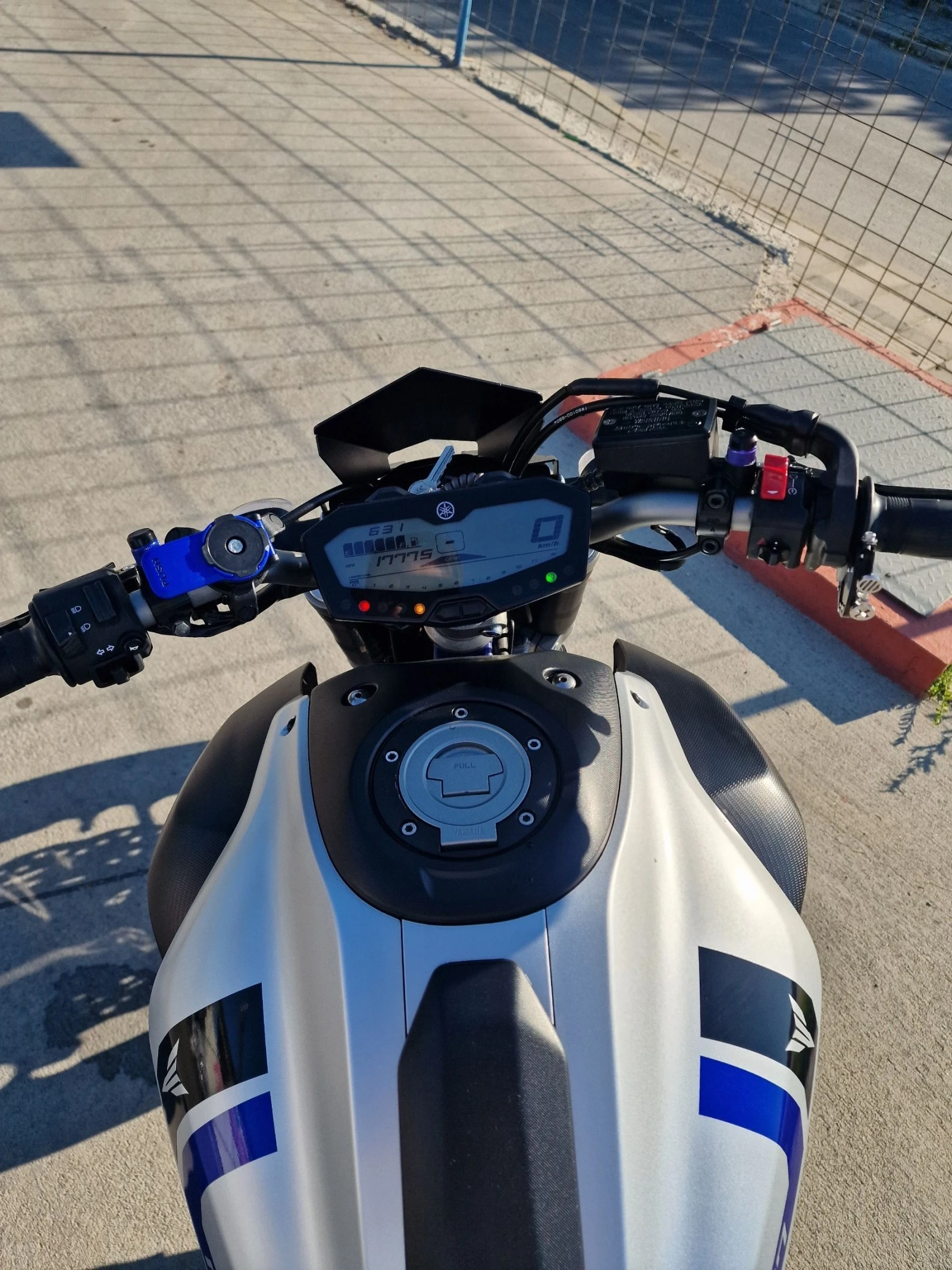 Yamaha Mt-07 Akrapovic titanium  - изображение 5