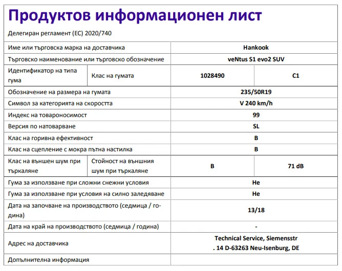 Гуми Летни 235/50R19, снимка 3 - Гуми и джанти - 43601777