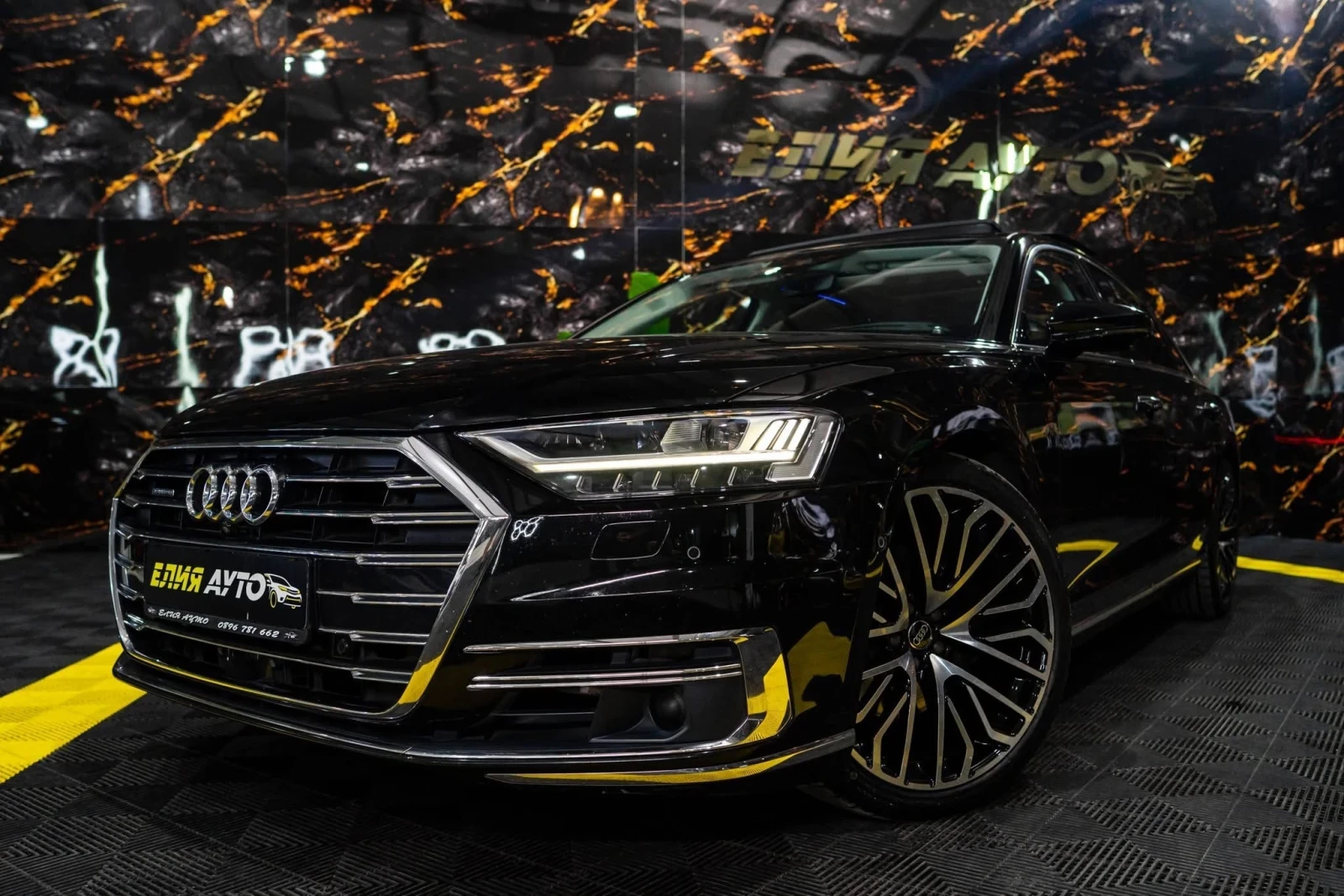 Audi A8 50TDI QUATTRO MATRIX ПАНО B&O 3XTV ЛИЗИНГ 100%, снимка 4 - Автомобили и джипове - 54817688