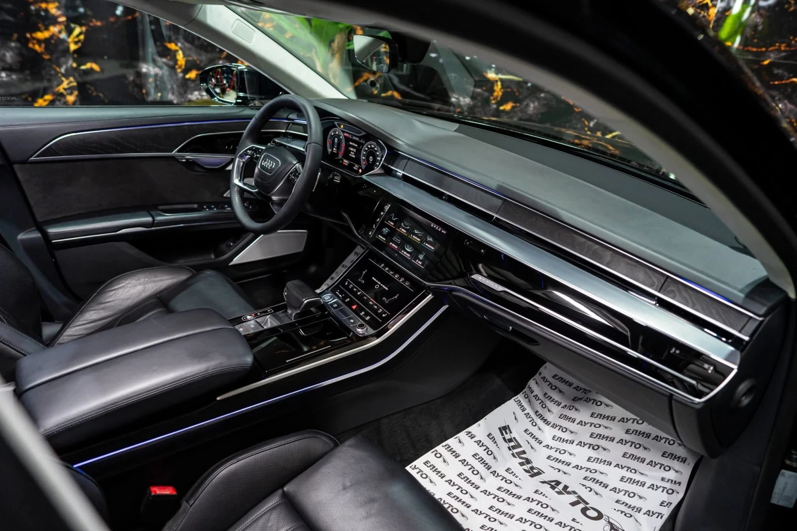 Audi A8 50TDI QUATTRO MATRIX ПАНО B&O 3XTV ЛИЗИНГ 100%, снимка 13 - Автомобили и джипове - 54817688