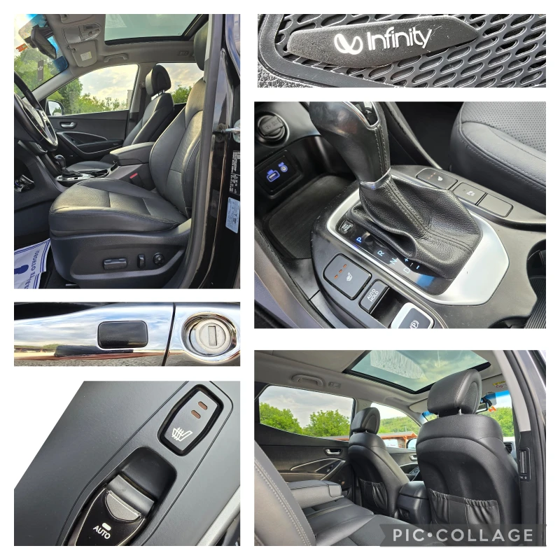 Hyundai Santa fe 2.2/166хил./FACELIFT/4X4/VERTEX/ШВЕЙЦ., снимка 16 - Автомобили и джипове - 51253188