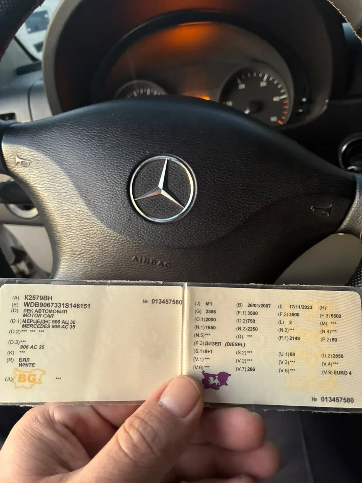 Mercedes-Benz Sprinter 313, снимка 3 - Бусове и автобуси - 56107601