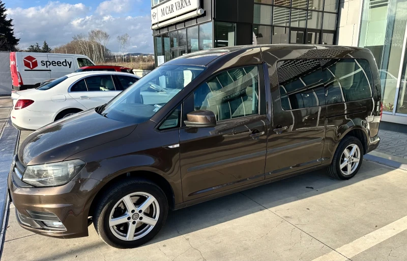 VW Caddy MAXI 7 места 1.4 TGI CNG, снимка 1 - Автомобили и джипове - 48776094