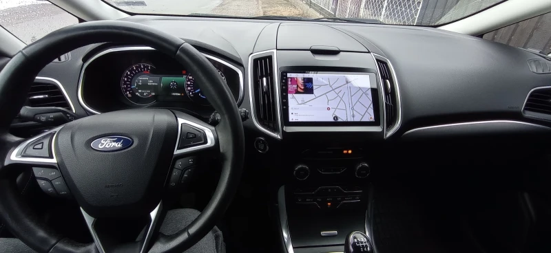 Ford S-Max ЕВРО 6В/ANDROID AUTO/ TITANIUM РЪЧНИ СКОРОСТИ!, снимка 11 - Автомобили и джипове - 48628407