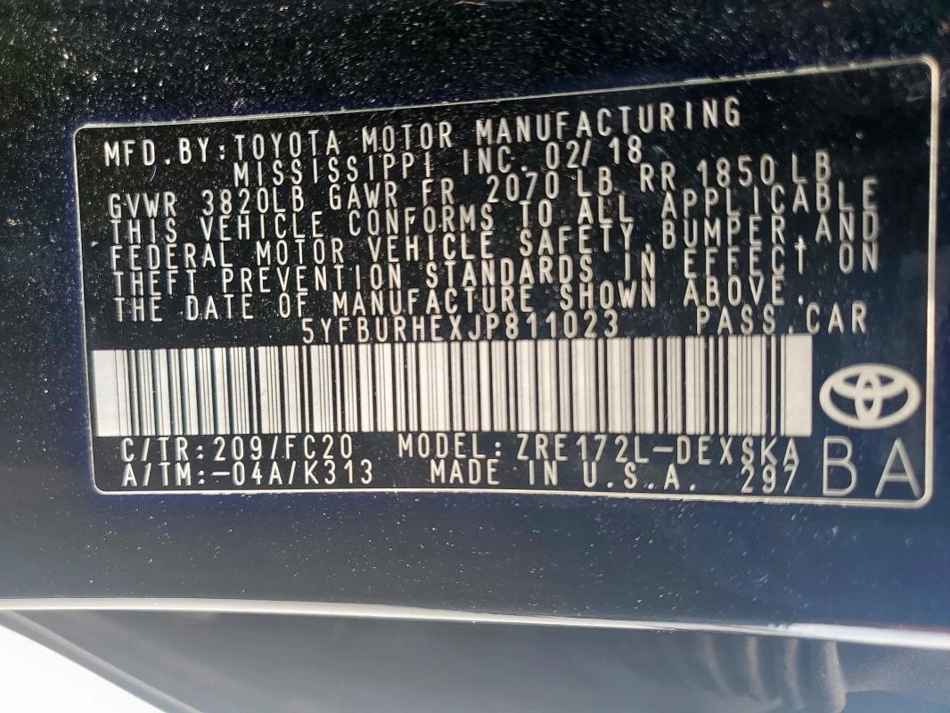 Toyota Corolla L 1.8 | Mobile.bg — изображение 12