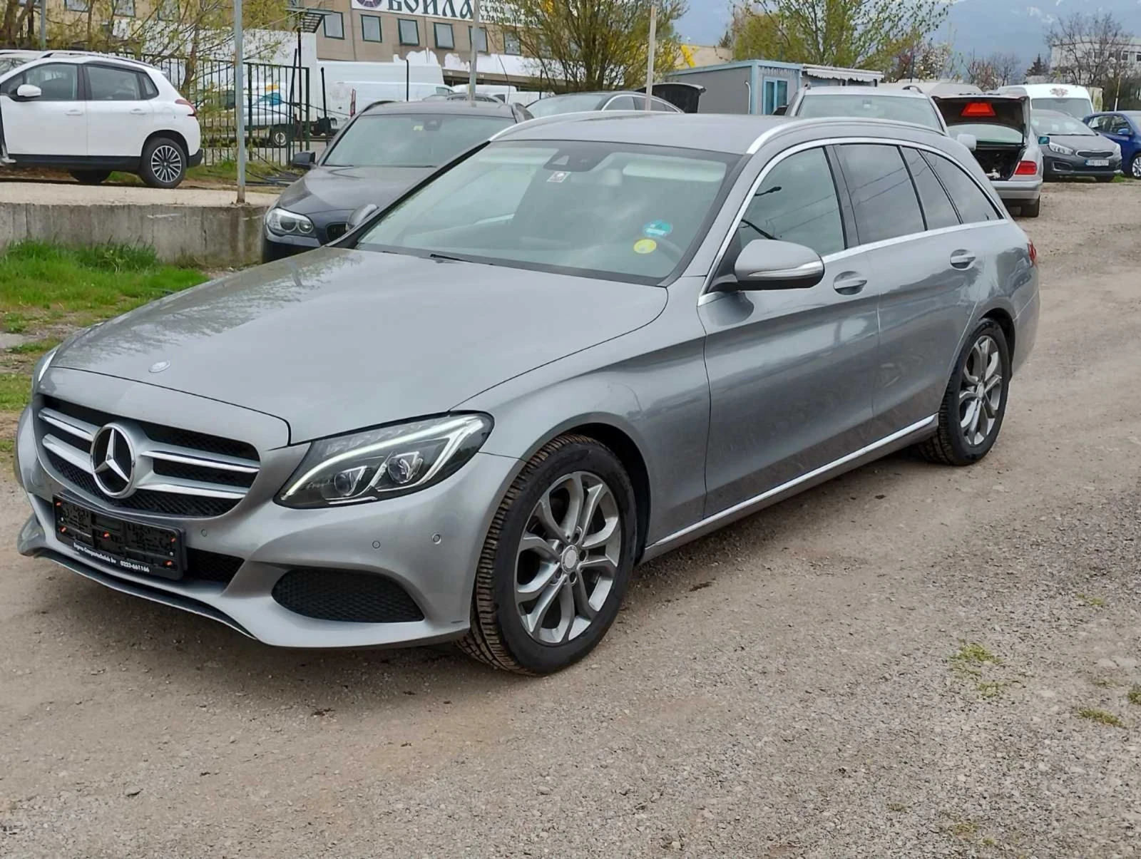 Mercedes-Benz C 220 C 220 D EURO 6 , снимка 2 - Автомобили и джипове - 54219381