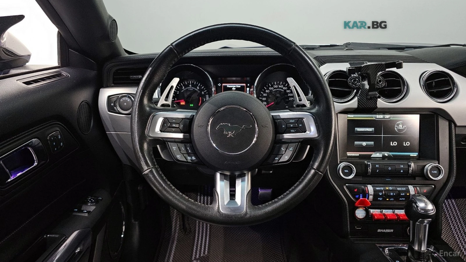 Ford Mustang GT / SHELBY PKG / DISTRONIC / ОБДУХ / ПОДГРЕВИ , снимка 13 - Автомобили и джипове - 54595464