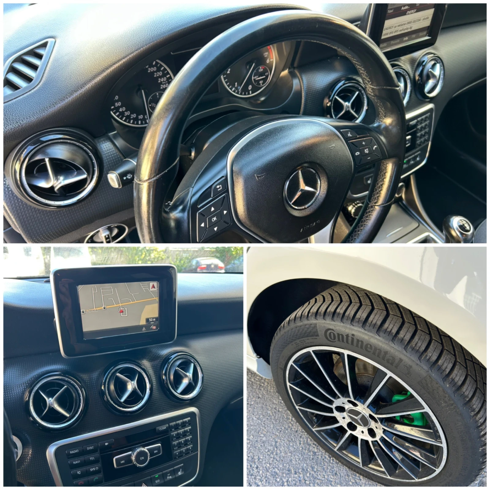 Mercedes-Benz A 180 1.5CDI 109 LED XENON , снимка 16 - Автомобили и джипове - 55993346