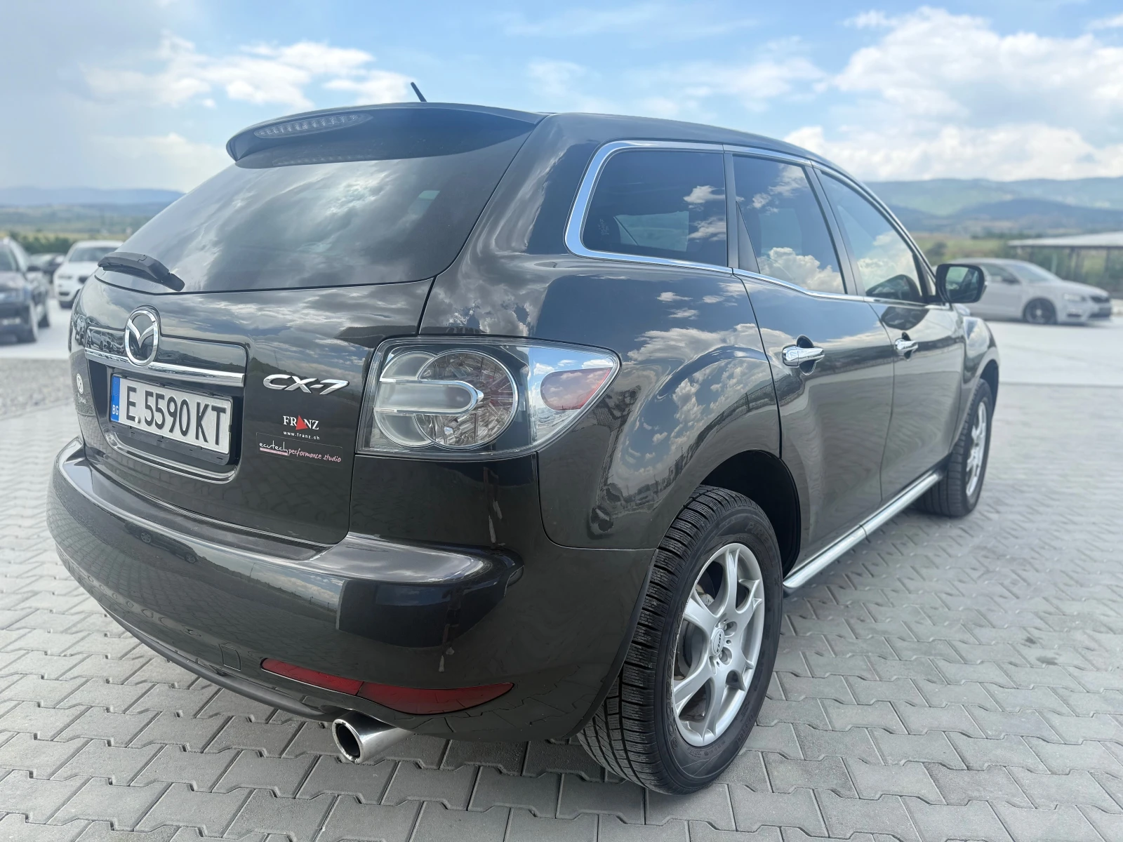 Mazda CX-7 2.2 D 173 KS ОБСЛУЖЕНА , РЕГИСТРАНА, снимка 5 - Автомобили и джипове - 54712563