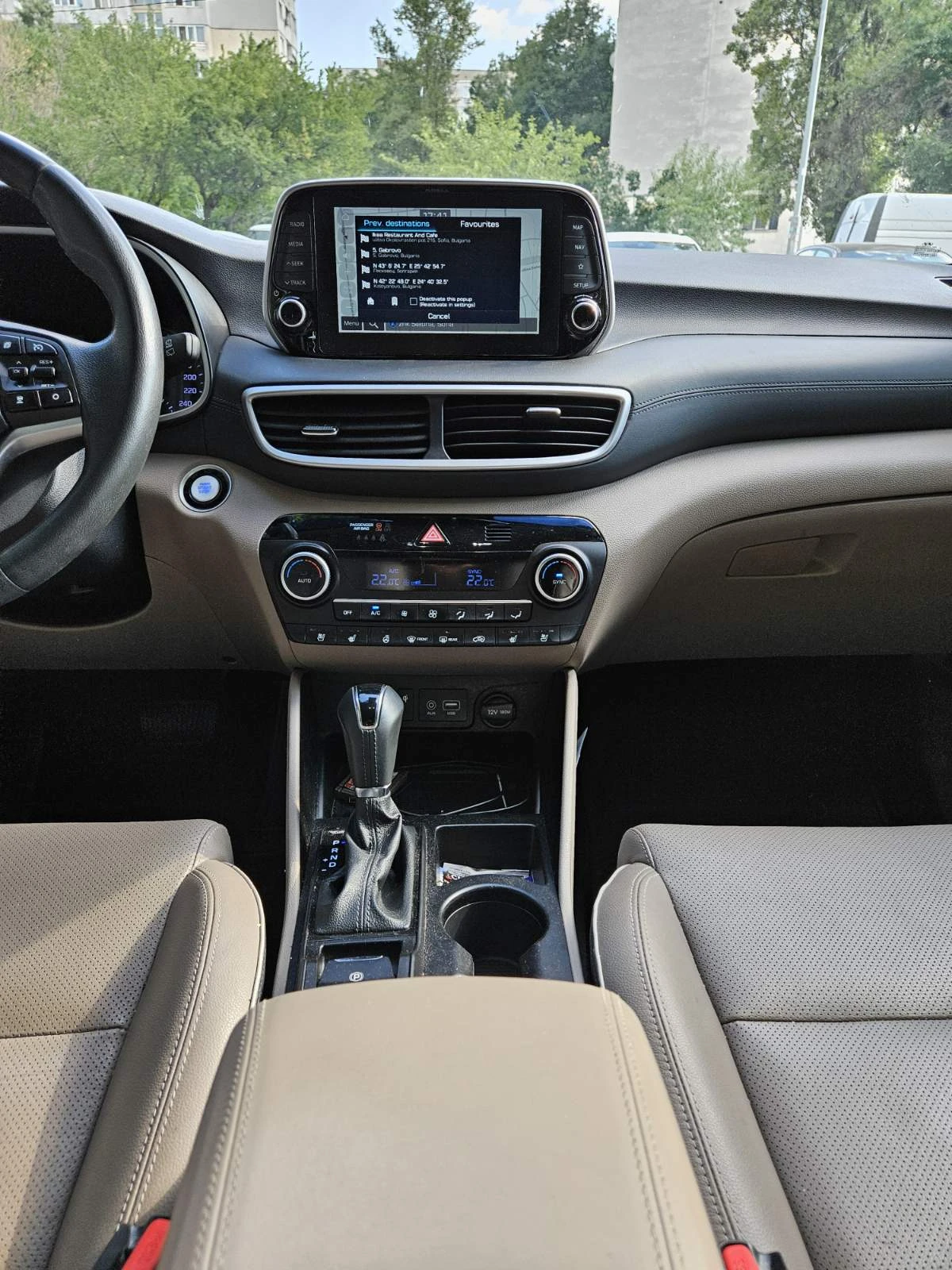 Hyundai Tucson 1.6 T-GDI 177к.с EURO 6d-4x4, снимка 10 - Автомобили и джипове - 55563644