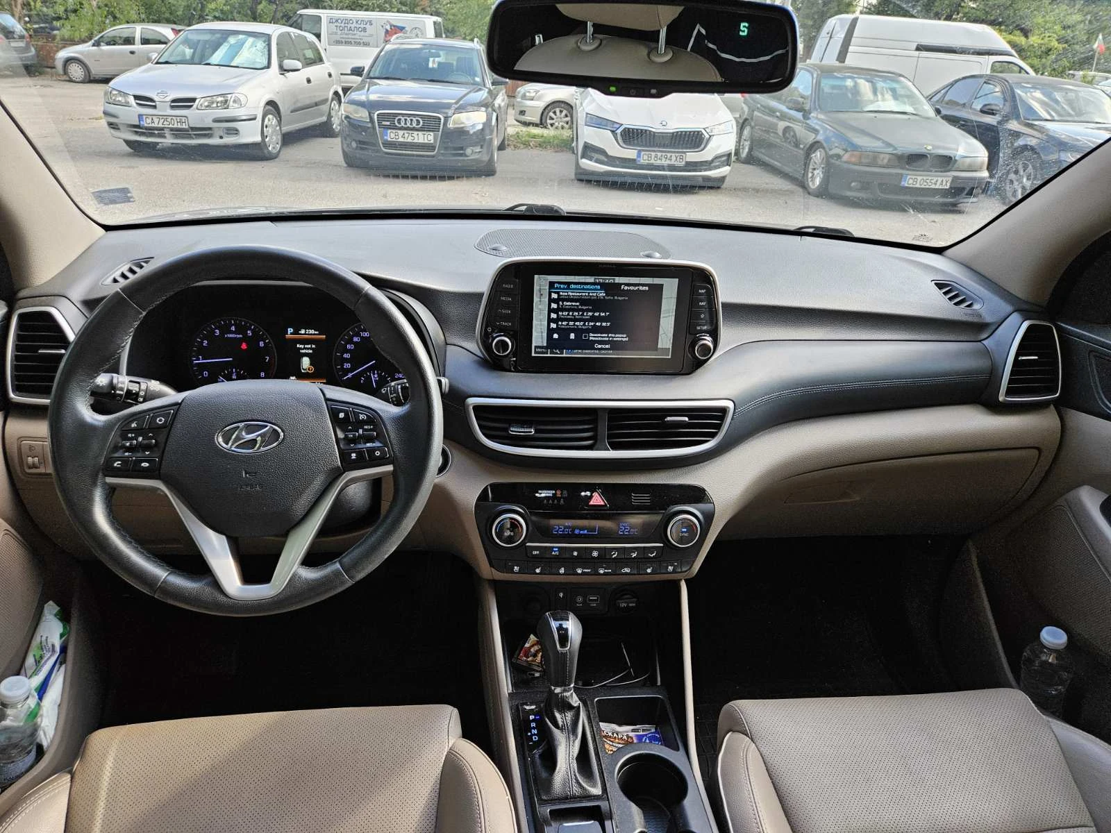 Hyundai Tucson 1.6 T-GDI 177к.с EURO 6d-4x4, снимка 9 - Автомобили и джипове - 55563644
