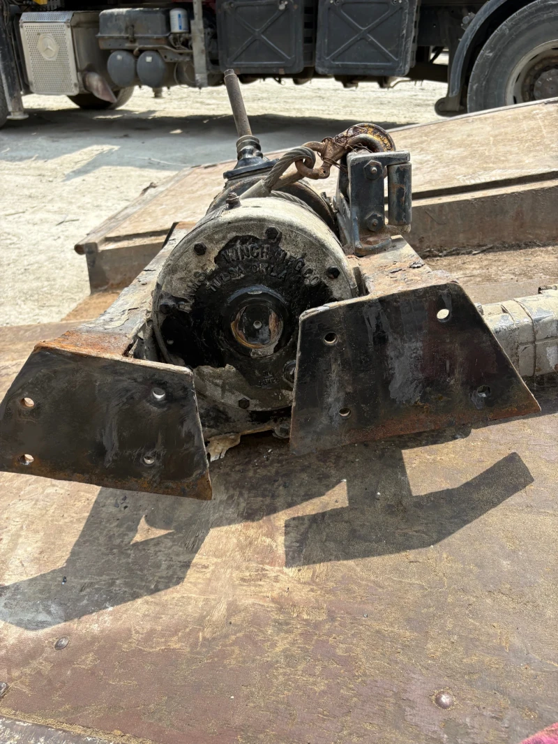 Автокран Друга марка Лебедка, снимка 4 - Индустриална техника - 52312793