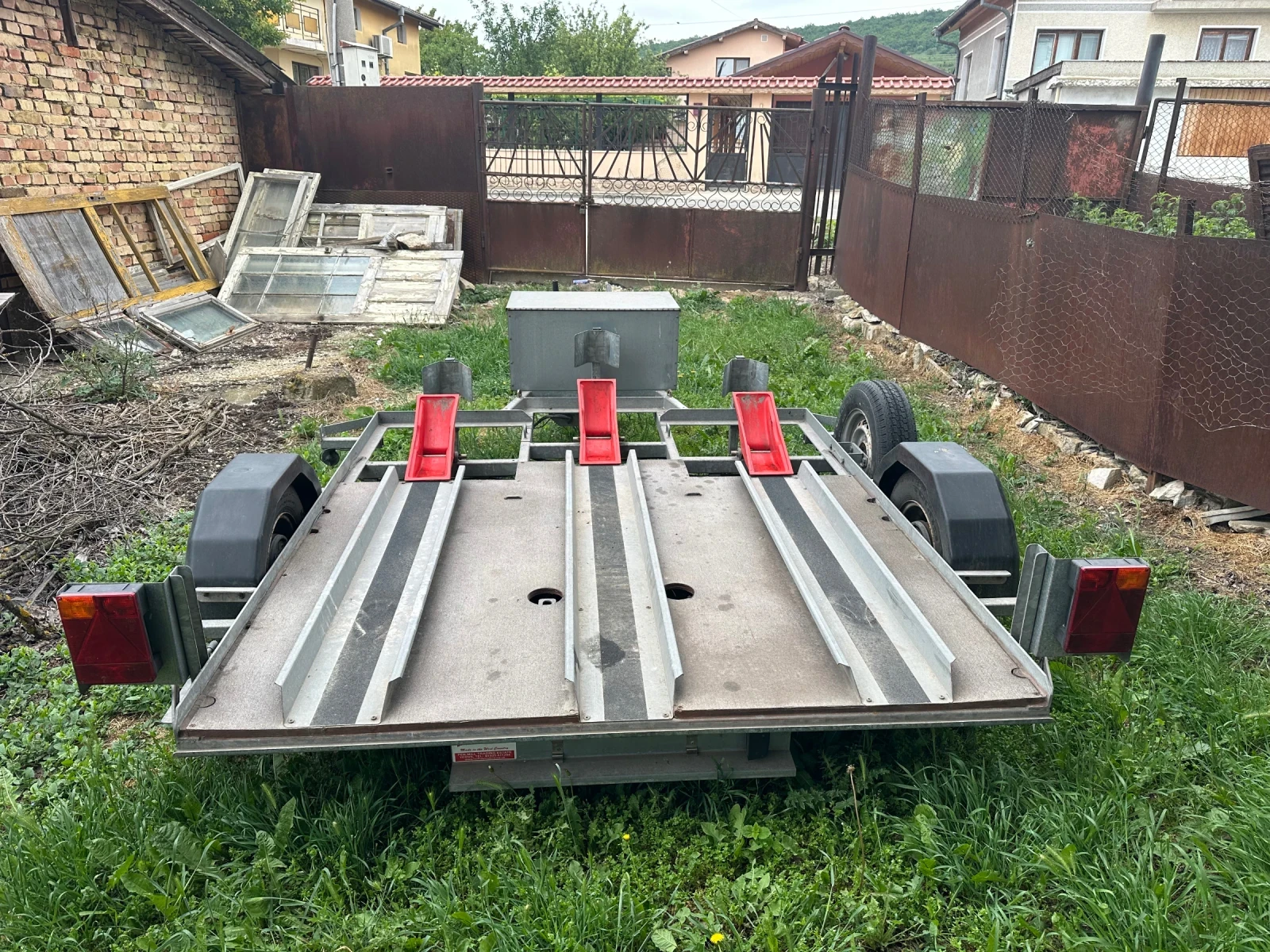 За автомобил Други BUFALLO FLAT BED, снимка 2 - Ремаркета - 56086647
