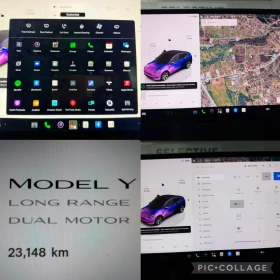 Tesla Model Y 2024 * 23 148km* Dual Motor * Long Range* , снимка 14