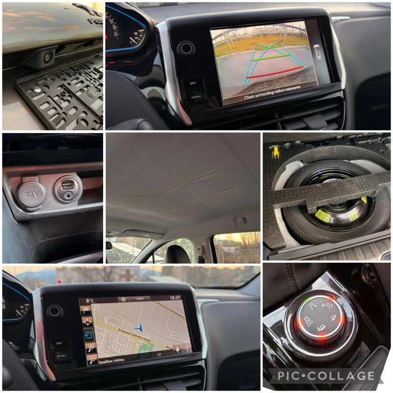 Peugeot 2008 1.6HDI* 120кс.* ALLURE* FACE* NAVI* КАМЕРА* EURO 6, снимка 15 - Автомобили и джипове - 49355887