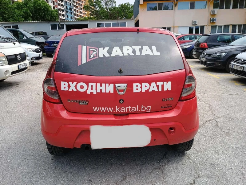 Dacia Sandero 1.4 Бензин/Газ с климатик, снимка 6 - Автомобили и джипове - 50534911