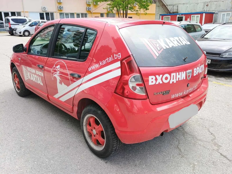 Dacia Sandero 1.4 Бензин/Газ с климатик, снимка 5 - Автомобили и джипове - 50534911