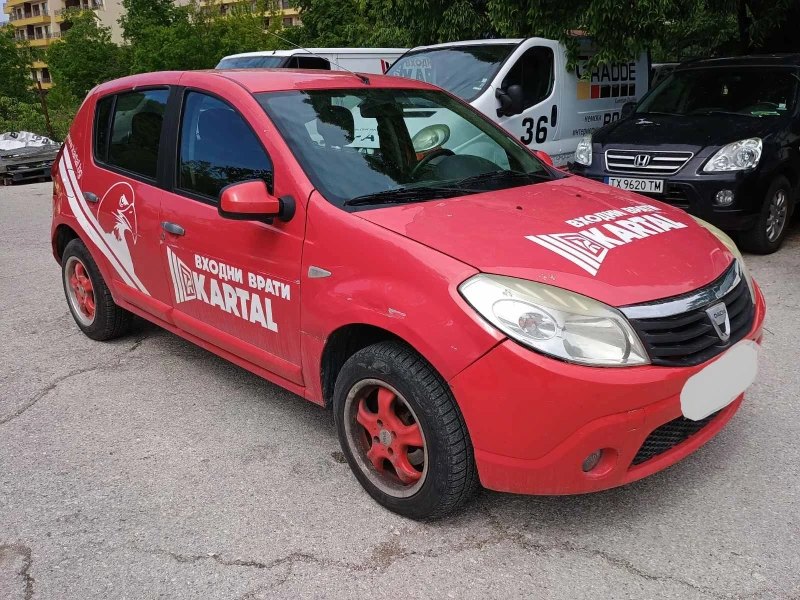 Dacia Sandero 1.4 Бензин/Газ с климатик, снимка 10 - Автомобили и джипове - 50534911