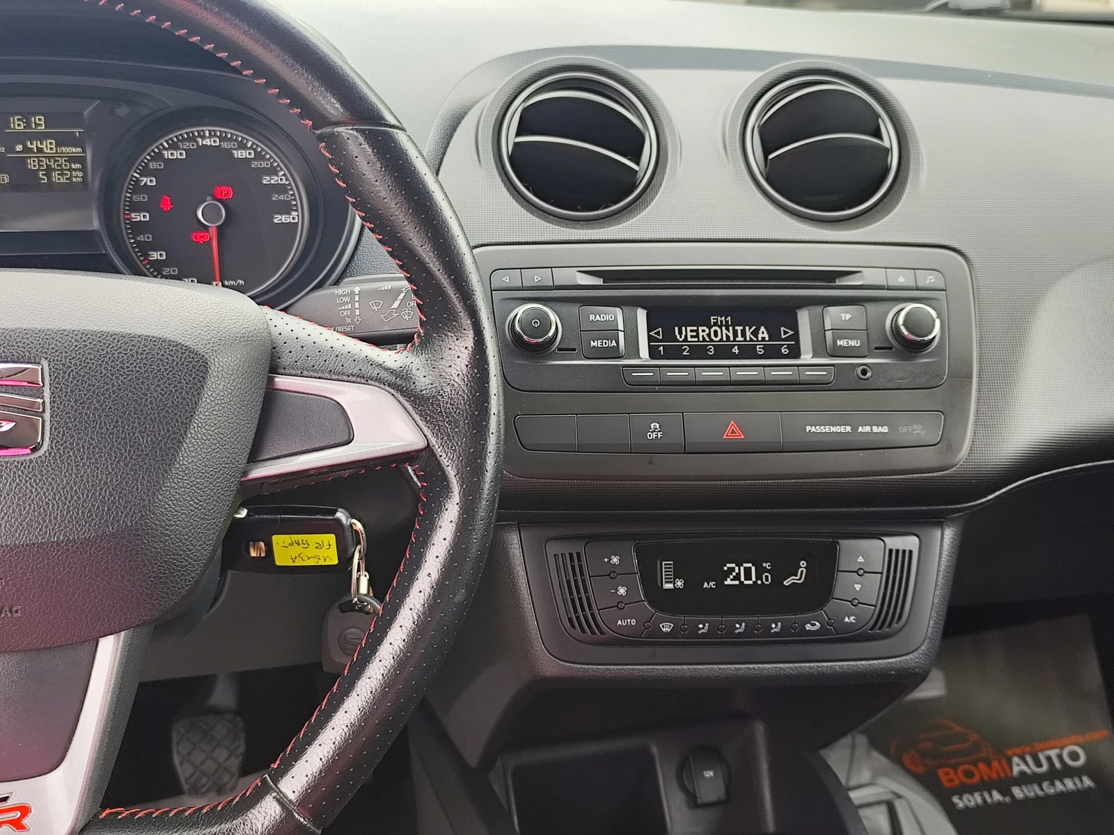 Seat Ibiza 2.0TDI* FR* LED* XENON* 6 СКОРОСТИ* EURO 5B*  - изображение 9