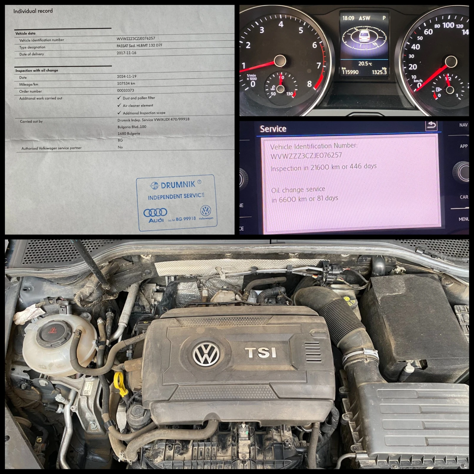 VW Passat 1.8 TSI / Highline / Led /ACC/ | Mobile.bg   17