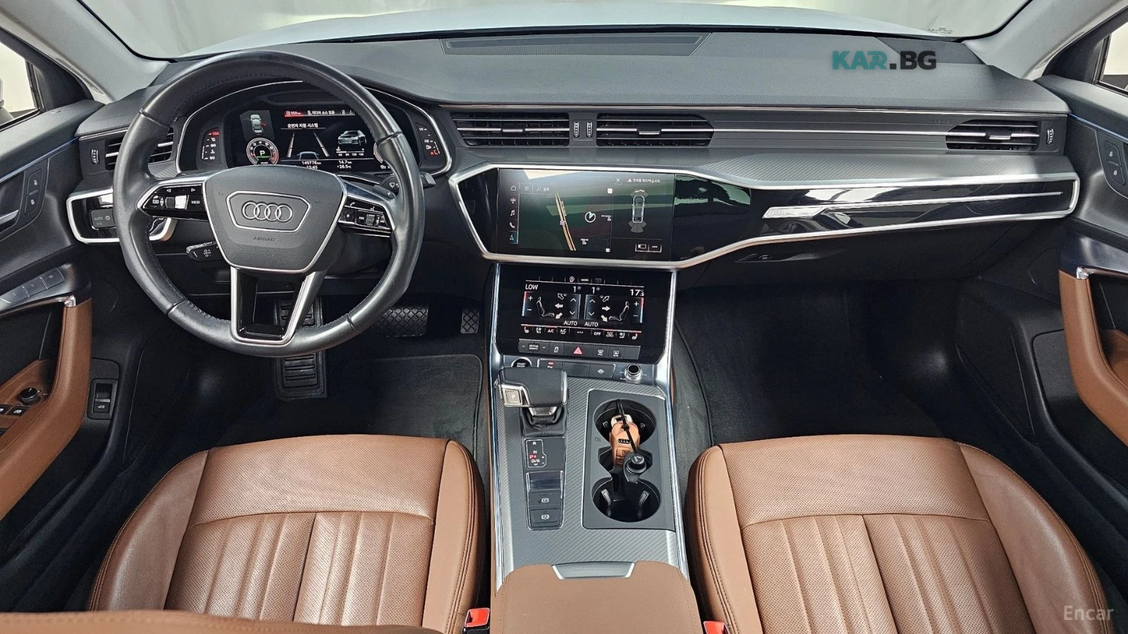 Audi A6 ОБДУХВАНЕ* 360 КАМЕРА* ПАНОРАМА* 4 ПОДГРЕВА, снимка 7 - Автомобили и джипове - 55393466