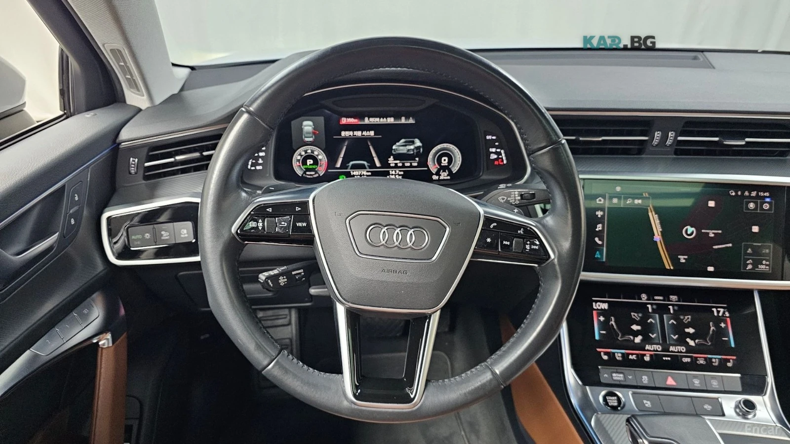 Audi A6 ОБДУХВАНЕ* 360 КАМЕРА* ПАНОРАМА* 4 ПОДГРЕВА, снимка 12 - Автомобили и джипове - 55393466