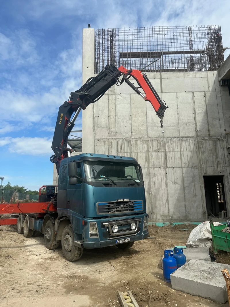 Volvo Fh 12 Palfinger 52000  + fly jib 085  28 метра , снимка 1 - Камиони - 47829826