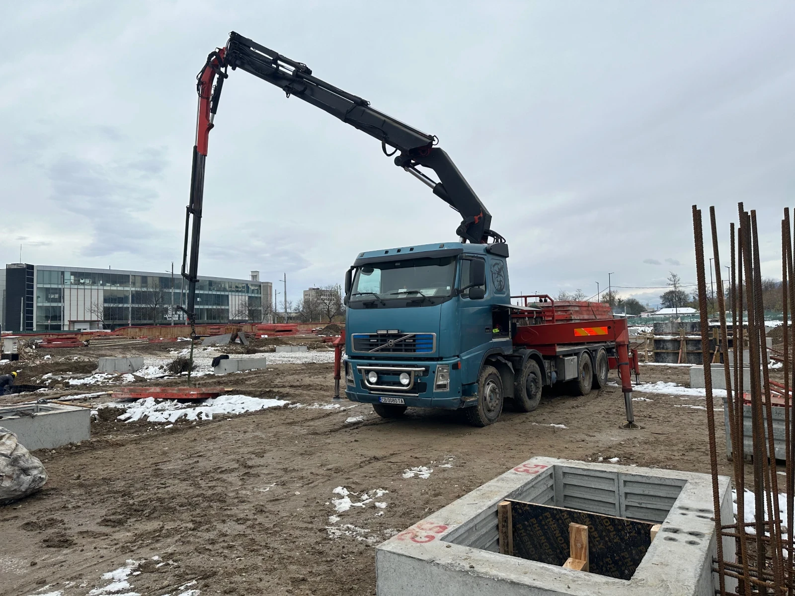 Volvo Fh 12 Palfinger 52000  + fly jib 085  28 метра  - изображение 9