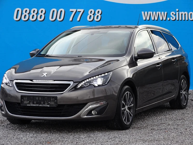 Peugeot 308 2.0HDi ALLURE АВТОМАТИК НАВИГАЦИЯ, снимка 1 - Автомобили и джипове - 48443034