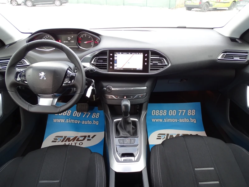 Peugeot 308 2.0HDi ALLURE АВТОМАТИК НАВИГАЦИЯ, снимка 8 - Автомобили и джипове - 48443034