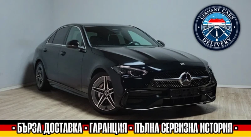 Mercedes-Benz C 220 AMG/DISTR/39000km/2022г., снимка 1 - Автомобили и джипове - 49260249