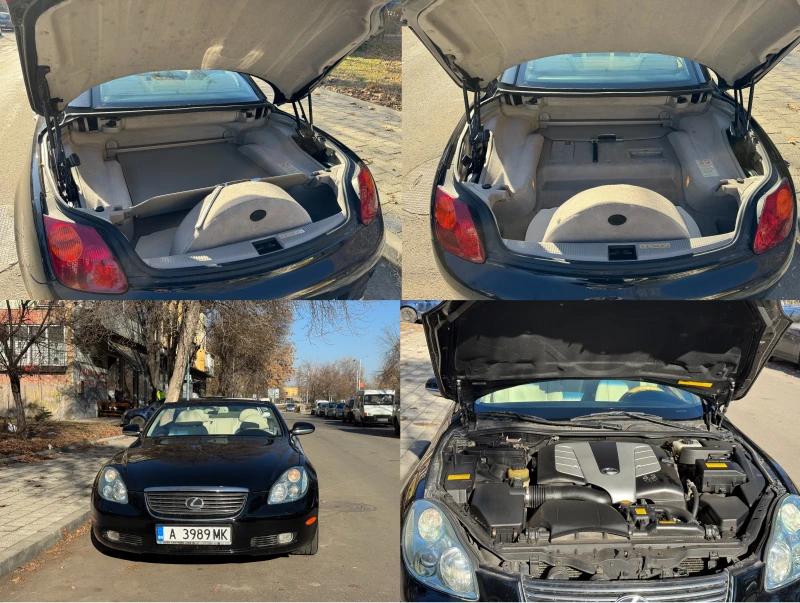 Lexus SC 430 Кабрио, снимка 7 - Автомобили и джипове - 49713099