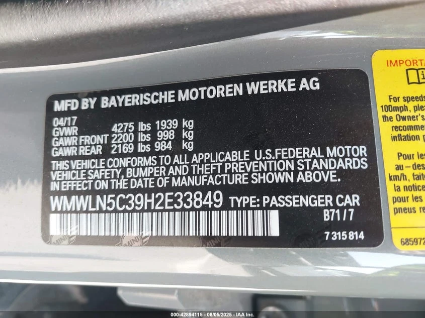 Mini Clubman 1.5l Cooper, снимка 9 - Автомобили и джипове - 54307640