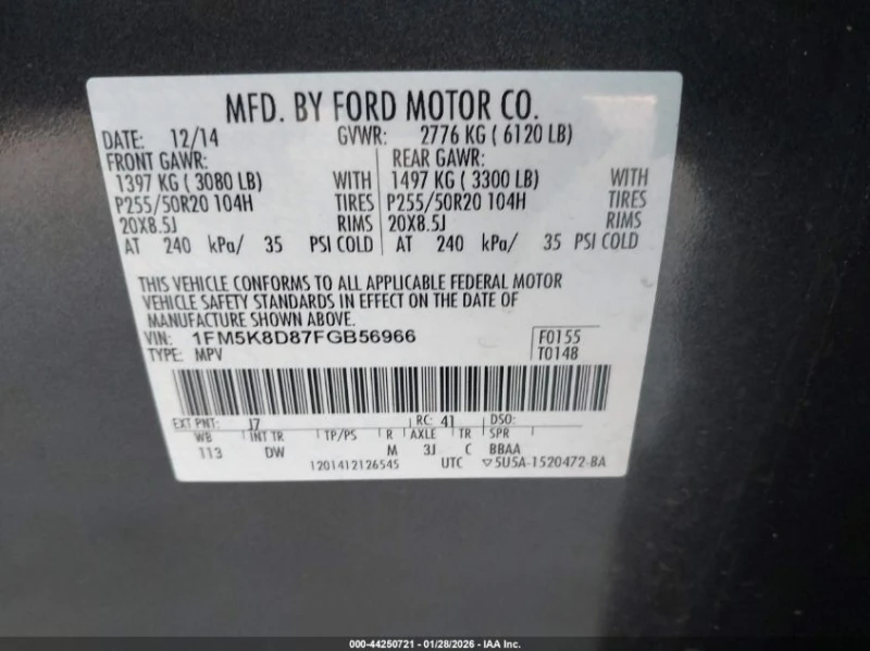 Ford Explorer 3.5l Xlt, снимка 9 - Автомобили и джипове - 53576737