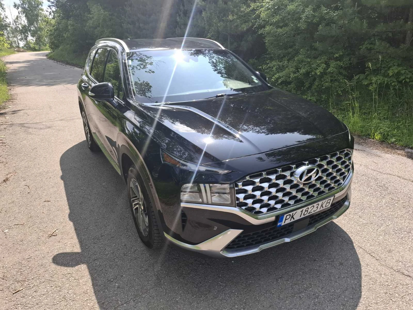 Hyundai Santa fe Дигитален километраж, ЛИЗИНГ, регистриран - изображение 3