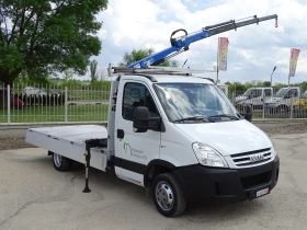 Iveco 35c18 БОРДОВИ С КРАН* * ВНОС ОТ ШВЕЙЦАРИЯ* * , снимка 1