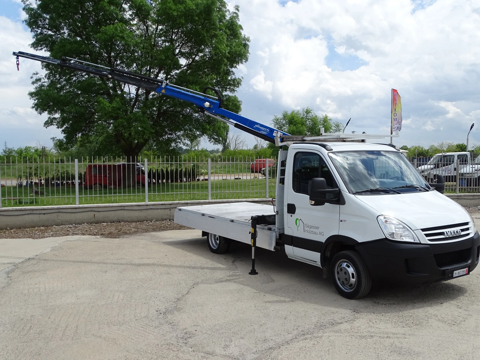 Iveco 35c18 БОРДОВИ С КРАН* * ВНОС ОТ ШВЕЙЦАРИЯ* * , снимка 2 - Бусове и автобуси - 54573082
