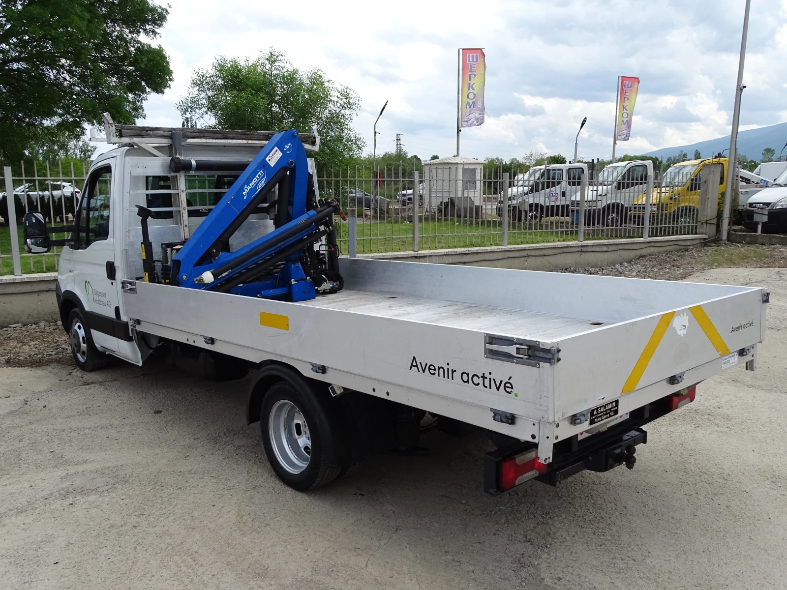 Iveco 35c18 БОРДОВИ С КРАН* * ВНОС ОТ ШВЕЙЦАРИЯ* * , снимка 14 - Бусове и автобуси - 54573082