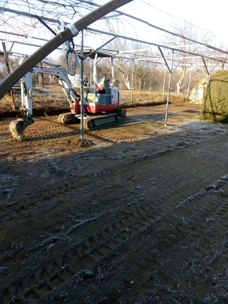 Багер Takeuchi Takeuchi-ТВ016, снимка 7 - Индустриална техника - 52942228