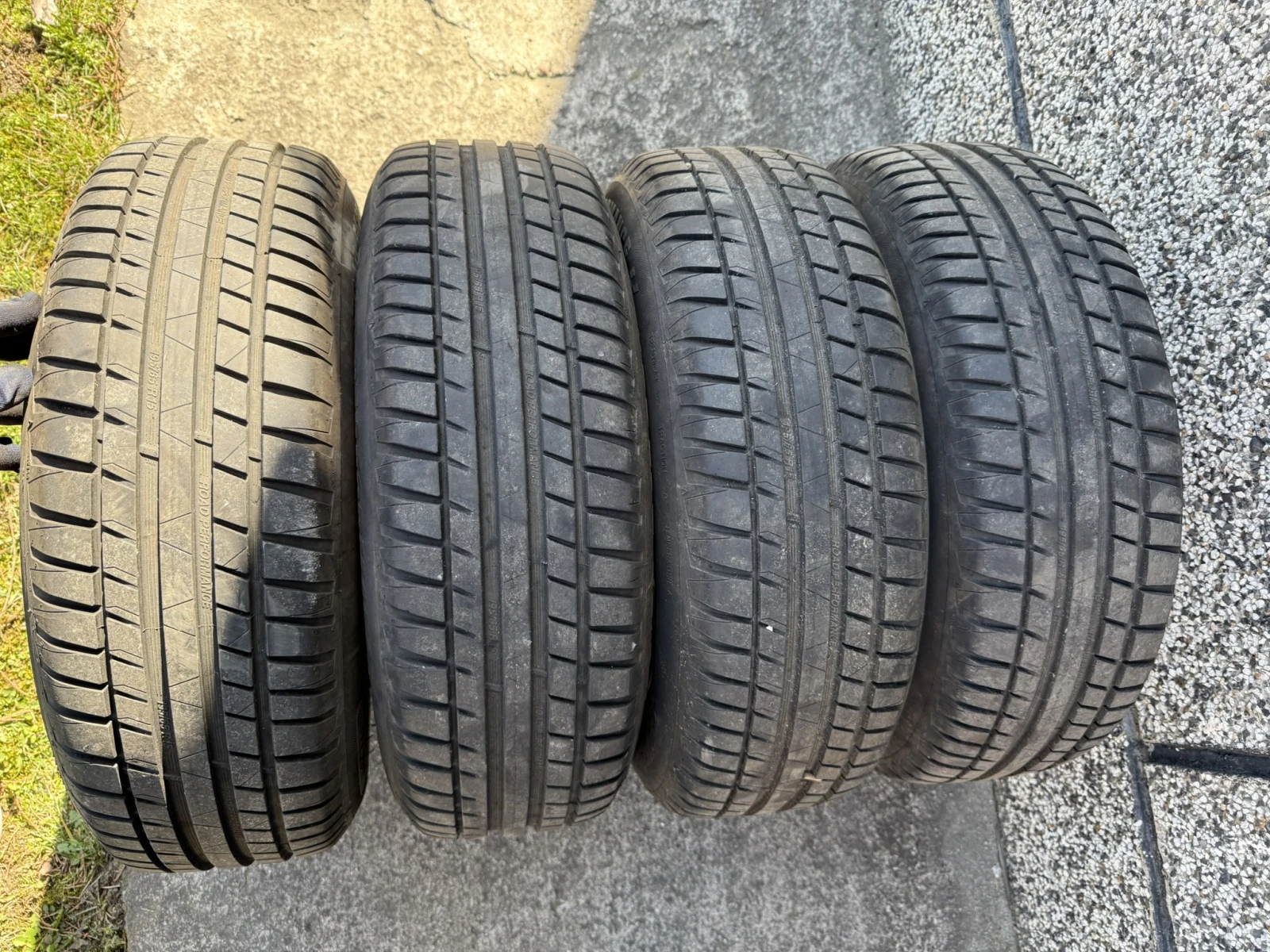 Гуми с джанти Riken 195/65R15, снимка 2 - Гуми и джанти - 53845162