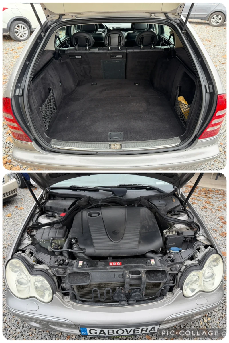 Mercedes-Benz C 220 2.2cdi Кожа!!! Автоматик!!! Масаж!!!, снимка 13 - Автомобили и джипове - 52643348