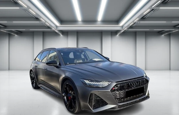 Audi Rs6 Avant Quattro = Black Optic Plus = Гаранция