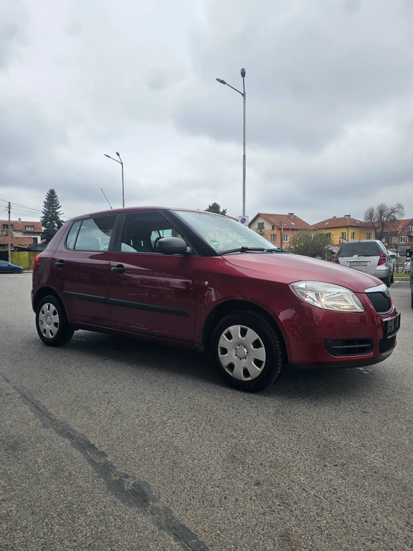 Skoda Fabia 1.4I 86hp 2009g NOV VNOS GERMANY * , снимка 3 - Автомобили и джипове - 54034113