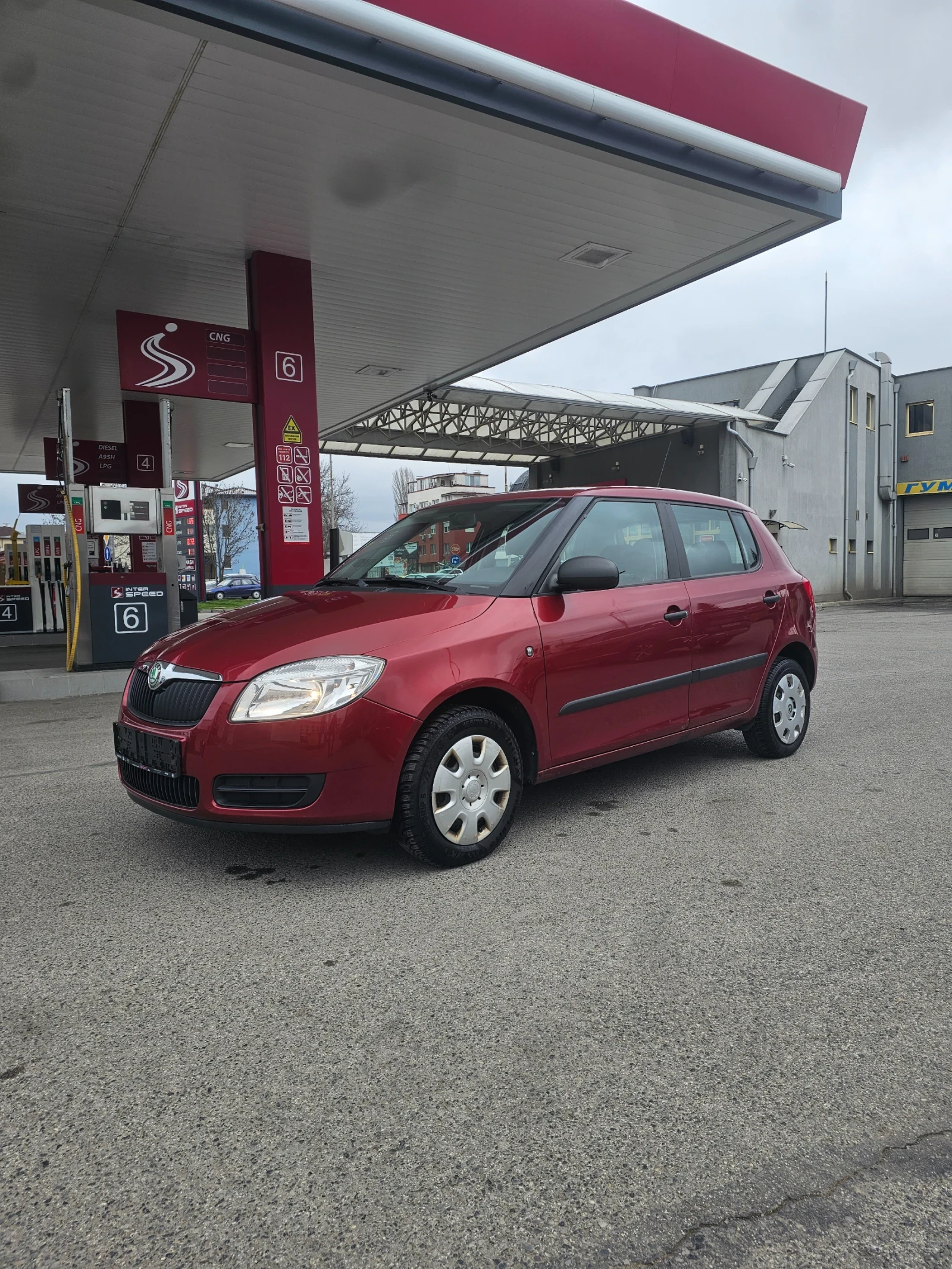 Skoda Fabia 1.4I 86hp 2009g NOV VNOS GERMANY * 