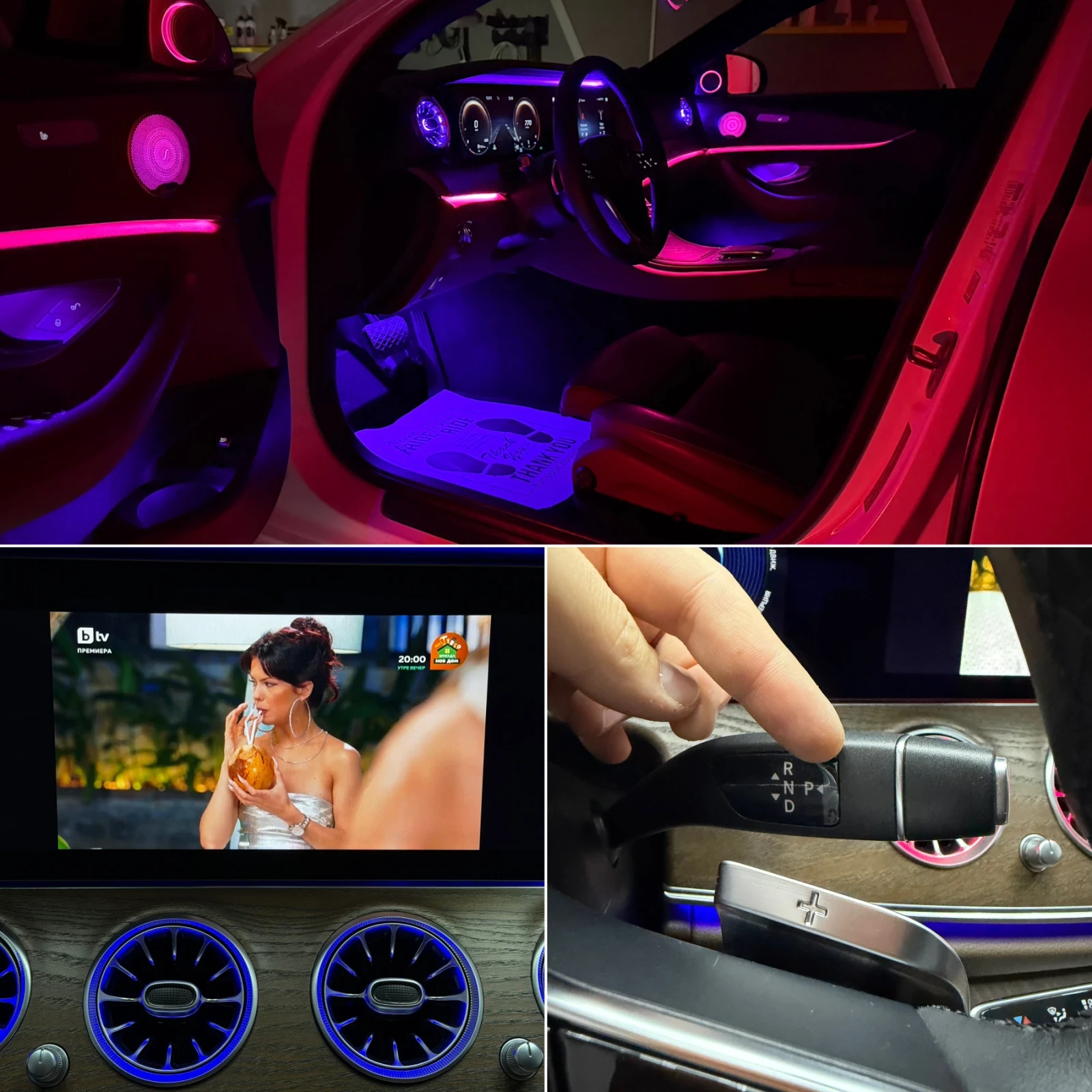 Mercedes-Benz E 220 Facelift, AMG Line, снимка 9 - Автомобили и джипове - 54111603